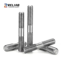 Titanium klasse 2 klasse 5 dubbele eindnoppen