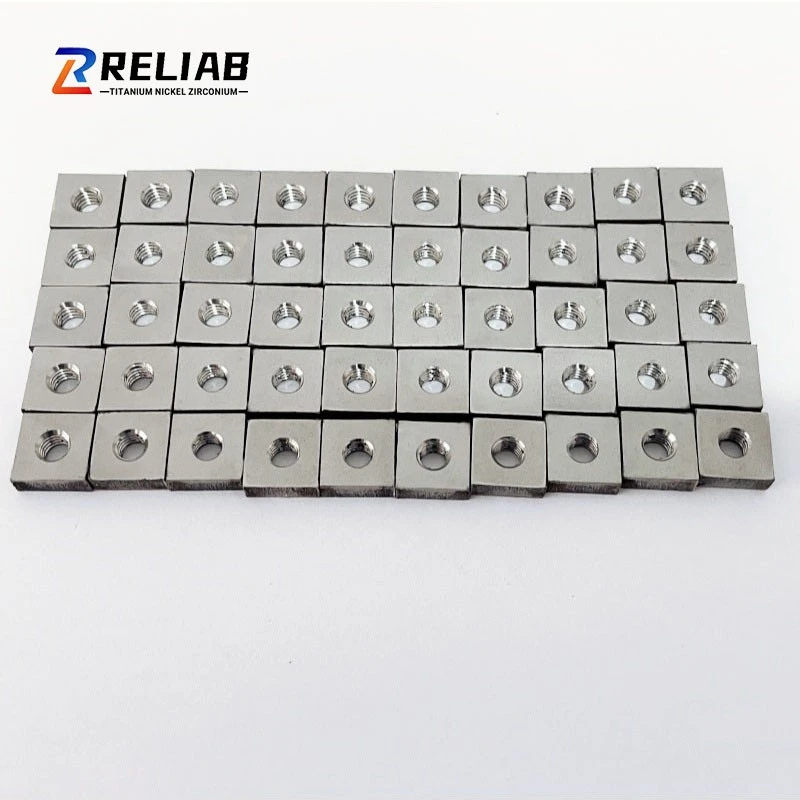 Titanium Alloy Square Nuts high quality
